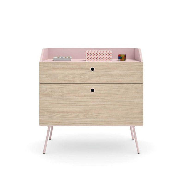 Kids Dresser: 90x45x85 Wood, Beige by Alhome - Zrafh.com - Your Destination for Baby & Mother Needs in Saudi Arabia