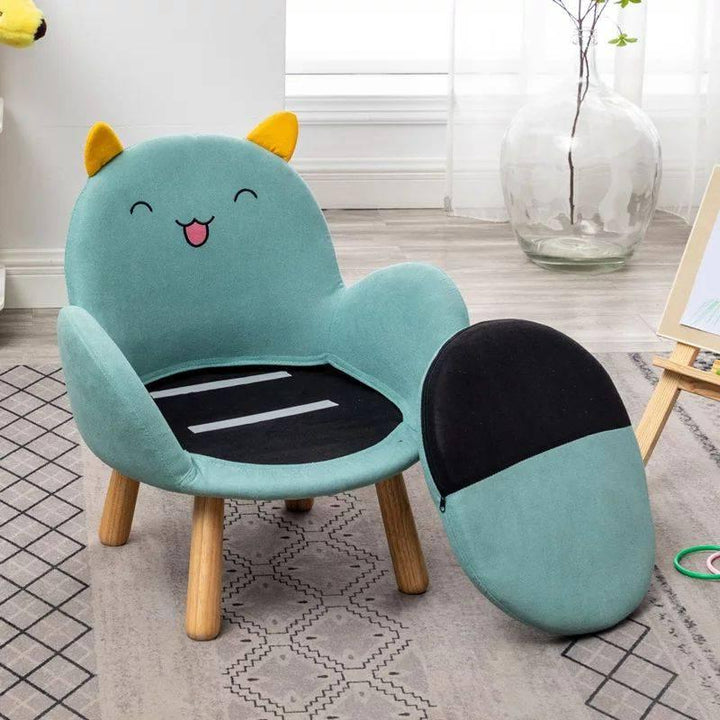 Children Furniture Sofa Cute 58.5x38x58.5 cm By Baby Love - 33-001C-GREEN - ZRAFH