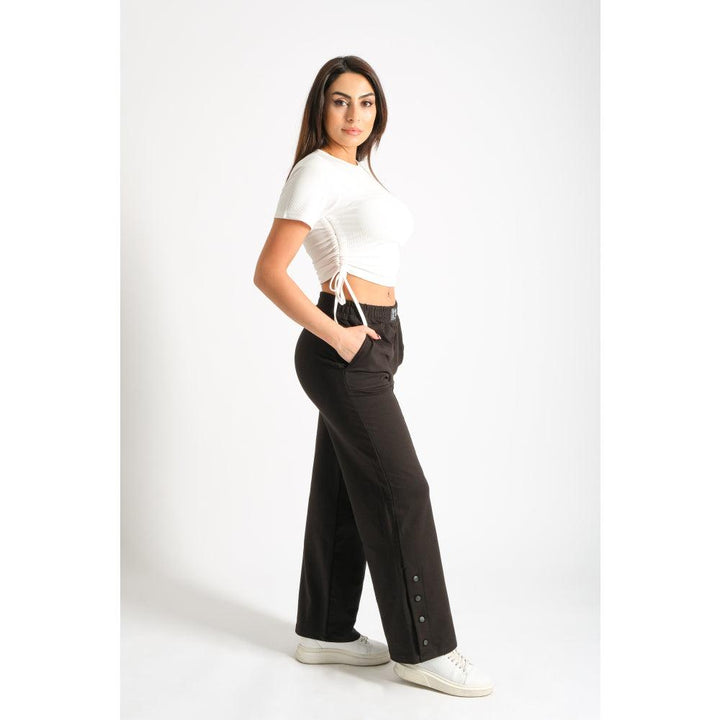 Londonella Women's Jogger Pants With Elasticated Waistband & Functional pockets - 100196 - Zrafh.com - Your Destination for Baby & Mother Needs in Saudi Arabia