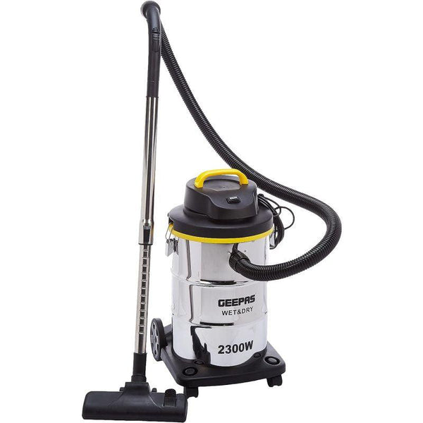 Geepas 2-in-1 Wet & Dry Vacuum Cleaner 2300W 23L - GVC19011 - Zrafh.com - Your Destination for Baby & Mother Needs in Saudi Arabia