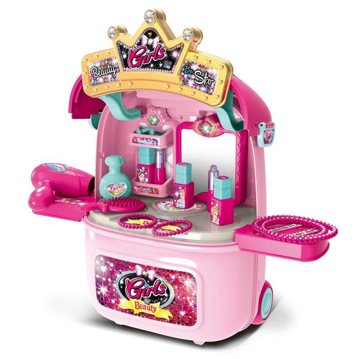 Beauty Set 2 In 1 Pink - Zrafh.com - Your Destination for Baby & Mother Needs in Saudi Arabia