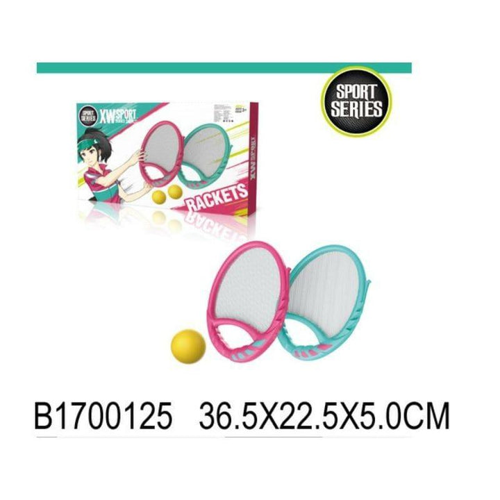 Racket With Ball 37x23x5 cm By Family Center - 13-9910 - ZRAFH