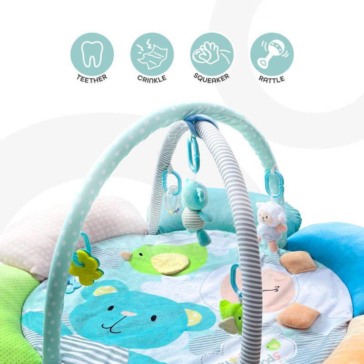 Moon Baby Flower Playmat + 5 Detachable toys - 0+ M - Zrafh.com - Your Destination for Baby & Mother Needs in Saudi Arabia