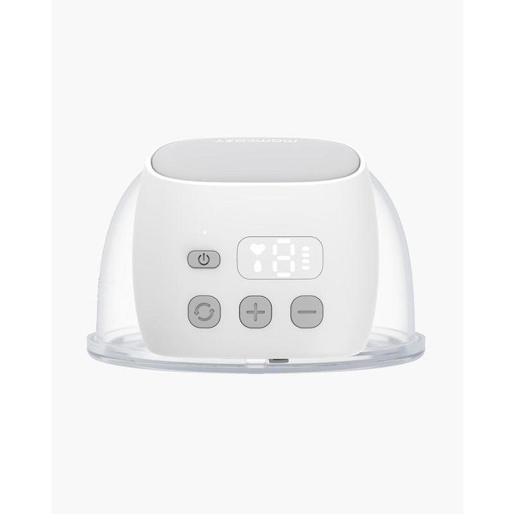 Momcozy S9 Pro Wearable Breast Pump Portable Electric Hands Free Of Longest Battery Life And Led Display - 1 Pack - Grey - Zrafh.com - Your Destination for Baby & Mother Needs in Saudi Arabia