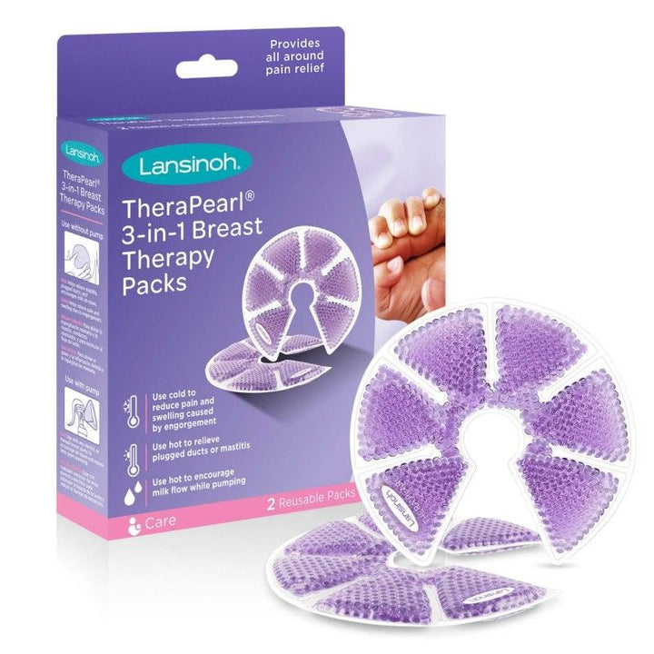 Lansinoh Thera Pearl 3-In-1 Hot Or Cold Breast Therapy - Zrafh.com - Your Destination for Baby & Mother Needs in Saudi Arabia