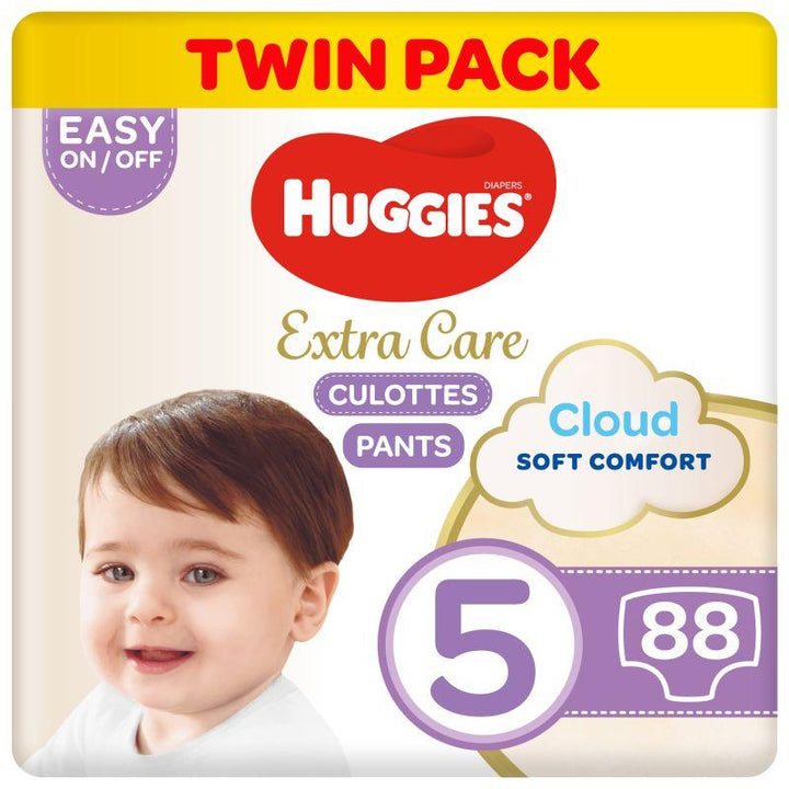 Huggies Extra Care Diaper Pants - Jumbo Pack - Zrafh.com - Your Destination for Baby & Mother Needs in Saudi Arabia