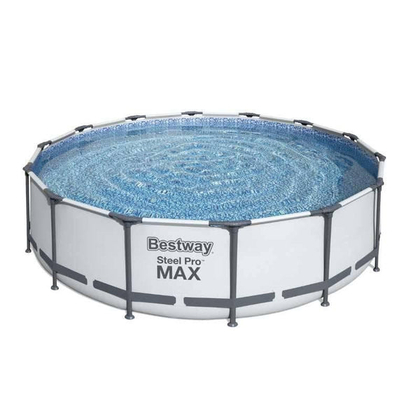 Steel Pro Max Pool Set With Ladder And Filter White - 4.27x1.27 m - 26-56950 - ZRAFH