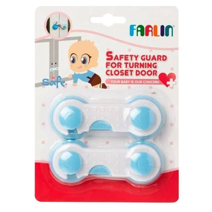 Farlin safety Guard For Closet Door - Blue - 2 Pieces - ZRAFH