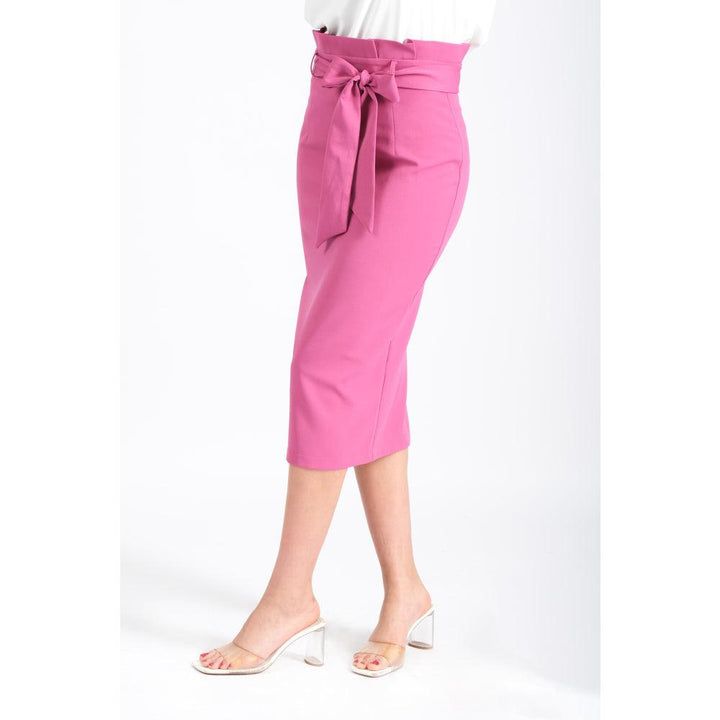 Londonella Skirt with Belt Detail - Pink - 100156 - Zrafh.com - Your Destination for Baby & Mother Needs in Saudi Arabia