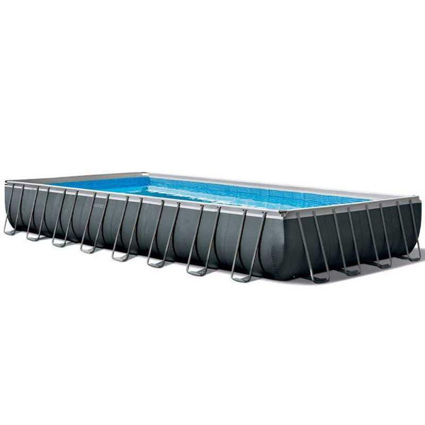 Intex Ultra XTR Rectangular Pool Set - 9.75x4.88x1.32 m - Zrafh.com - Your Destination for Baby & Mother Needs in Saudi Arabia