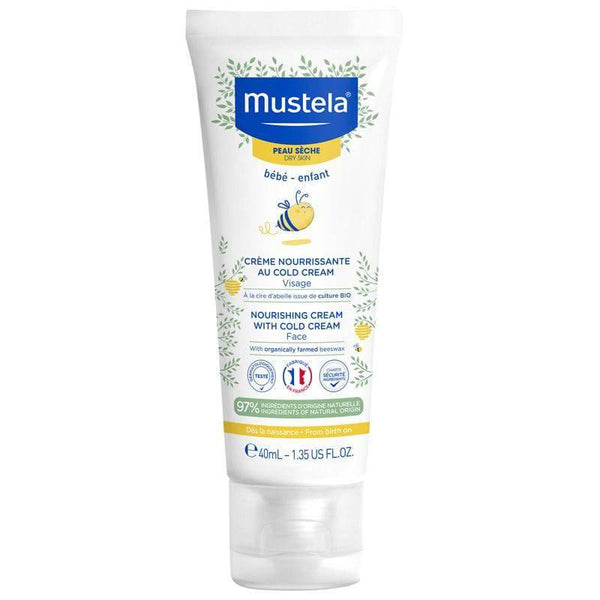 Mustela Nourishing Cream with Cold Cream and Beeswax - 40 ml - ZRAFH