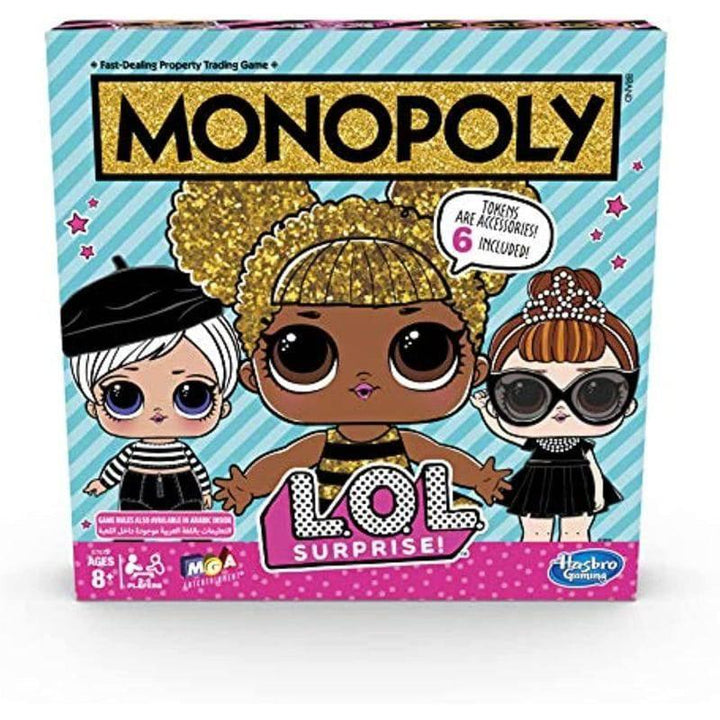 Monopoly Board Game: L.O.L. SURPRISE! - Ages 8 and Up - ZRAFH