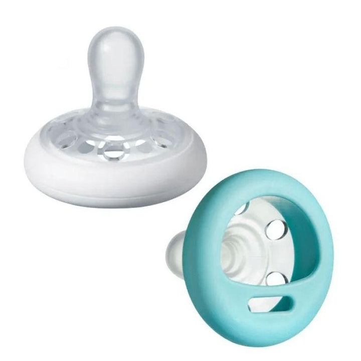 Tommee Tippee Closer To Nature Breast Like Soother - 2 Pieces - Zrafh.com - Your Destination for Baby & Mother Needs in Saudi Arabia