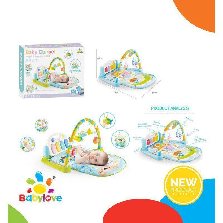 Carpet Wtih Piano Games From Baby Love Multicolor - 33-1747910 - ZRAFH