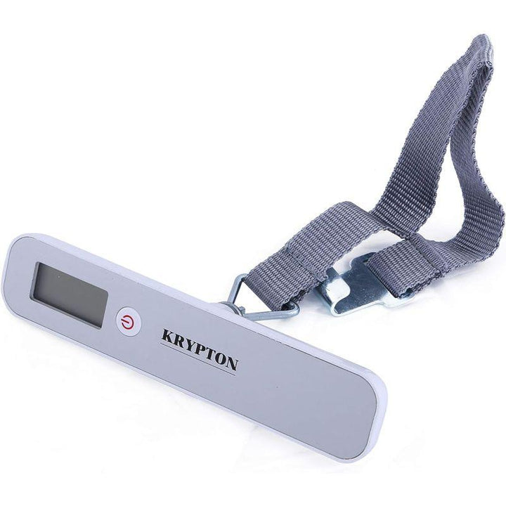 Krypton Luggage Scale LCD Display - Up To 50 Kg - Silver - Zrafh.com - Your Destination for Baby & Mother Needs in Saudi Arabia
