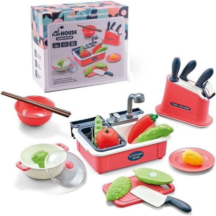 Baby Love Family Center Kitchen Play Set - Zrafh.com - Your Destination for Baby & Mother Needs in Saudi Arabia