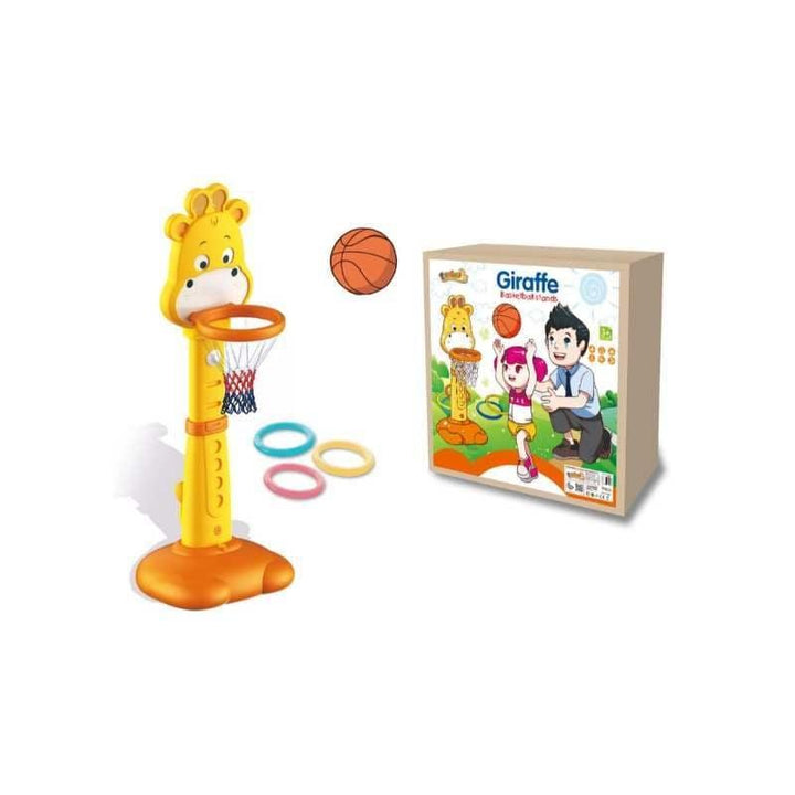 Basketball Stand Plastic Giraffe - 42x14x48 cm - 13-1801L - ZRAFH