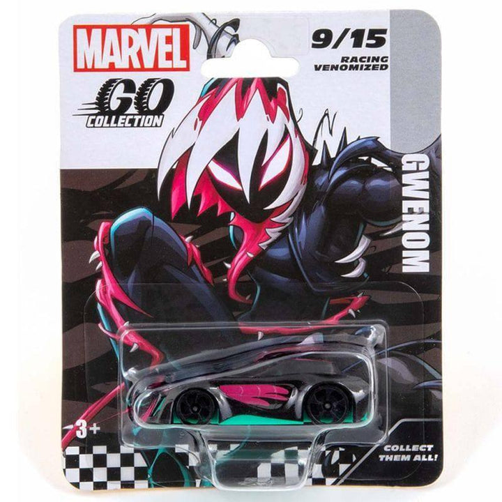 Marvel Go Die-Cast Racing Car Gwen Stacy - 7.6 cm - ZRAFH