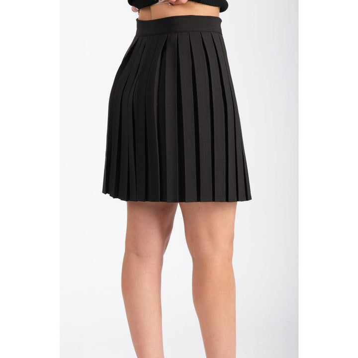 Londonella Women's Classic Short Pleated Skirt With Elastic Waist - 100218 - Zrafh.com - Your Destination for Baby & Mother Needs in Saudi Arabia