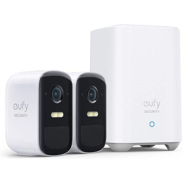 Eufy Security Camera 2C Pro Kit - White - Zrafh.com - Your Destination for Baby & Mother Needs in Saudi Arabia