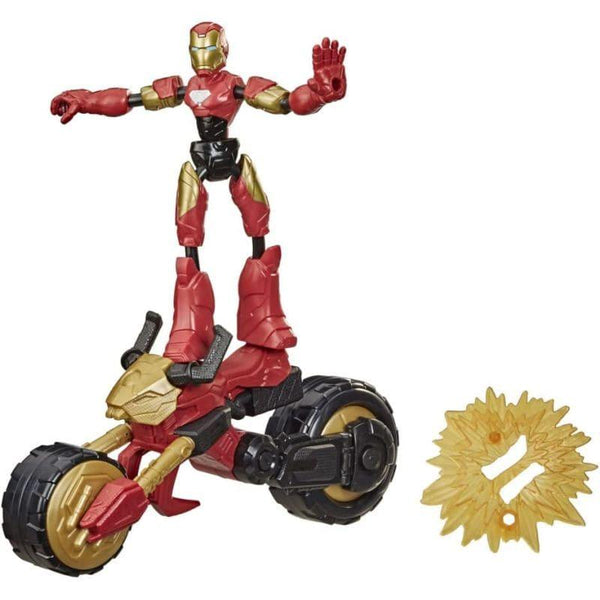 Marvel avengers figure Bend&Flex rider iron man - 6 inch - ZRAFH