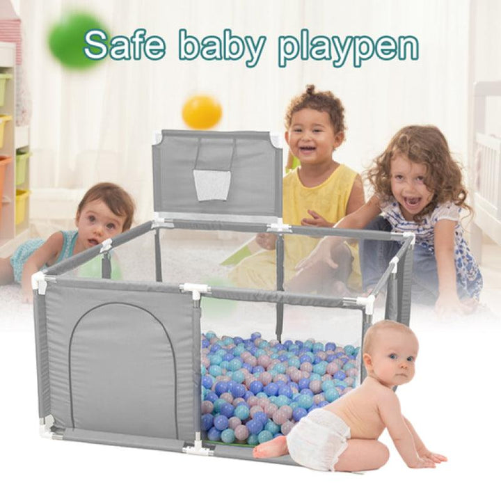 Dreeba Big Size Luxure Foldable Plastic Baby Playpen - Zrafh.com - Your Destination for Baby & Mother Needs in Saudi Arabia
