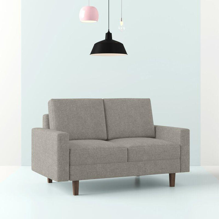 Modern Streamlined Linen 2 Seater Sofa - 180x85x85 cm - By Alhome - Zrafh.com - Your Destination for Baby & Mother Needs in Saudi Arabia