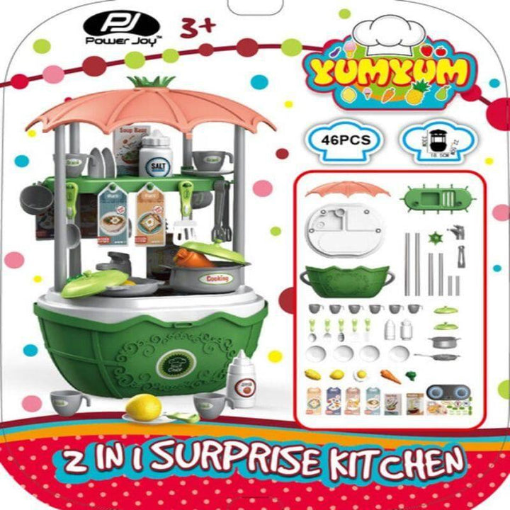 Power Joy 2 in 1 Yumyum surprise kitchen toy - multicolor - ZRAFH