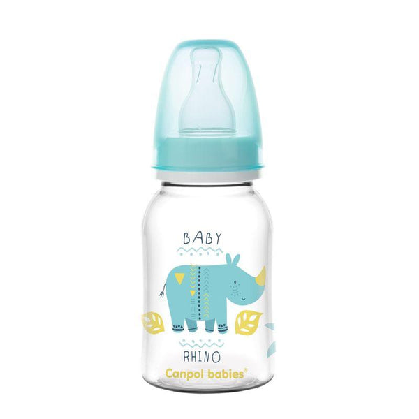 Canpol babies Feeding Bottle Narrow - 120 ml - ZRAFH