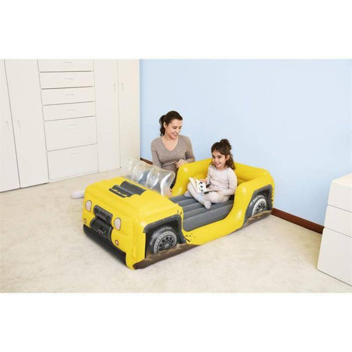 InflatableDreamchaser Airbed Car For Kids Yellow - 160x84x62 cm - 26-67714 - ZRAFH