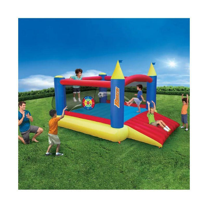 Banzai Slide 'N Score Inflatable Bounce House For Kids - 3+ Years - Zrafh.com - Your Destination for Baby & Mother Needs in Saudi Arabia