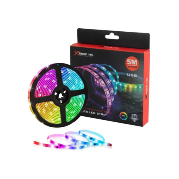 Xtrike Me RGB LED Strip - 5 m - HT-5050 B5 - Zrafh.com - Your Destination for Baby & Mother Needs in Saudi Arabia