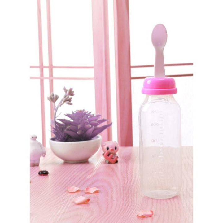 Luqu Food Feeder With Spoon - 240Ml - ZRAFH