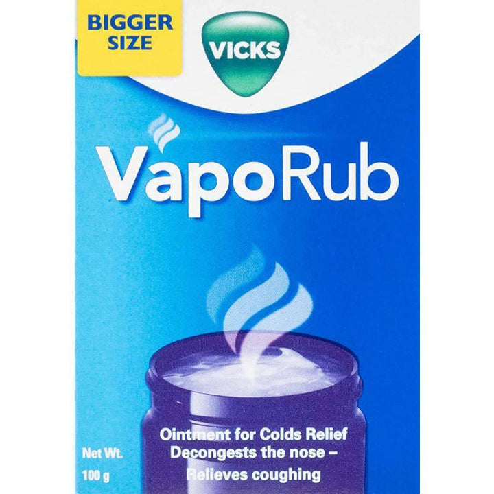 Vicks cream vapo rubt to relieve cold symptoms - 100 gm - ZRAFH