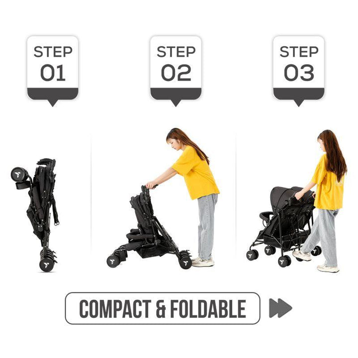 Teknum Twin Stroller Fellow - Zrafh.com - Your Destination for Baby & Mother Needs in Saudi Arabia