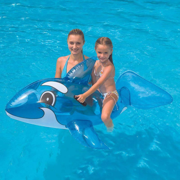 Whale Rider-On - 157x94 cm Blue - 26-41037 - ZRAFH