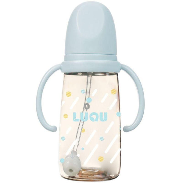 Luqu Feeding Bottle Ppsu With Handle - 200Ml - ZRAFH