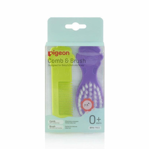 Pigeon Comb & Brush set for babies - Zrafh.com - Your Destination for Baby & Mother Needs in Saudi Arabia