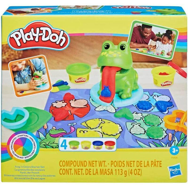 Play-Doh Frog â€˜n Colors Starter Set with Playmat - ZRAFH