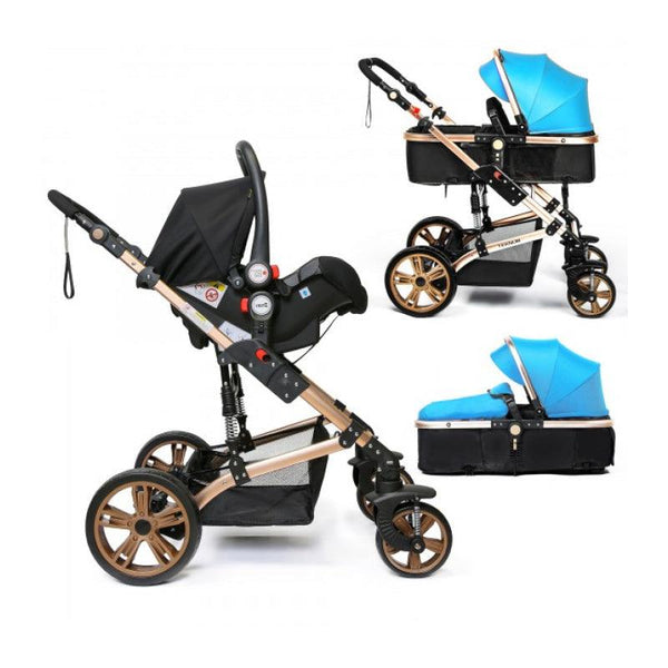 Teknum 3 in 1 Stroller - Infant Car Seat - Zrafh.com - Your Destination for Baby & Mother Needs in Saudi Arabia