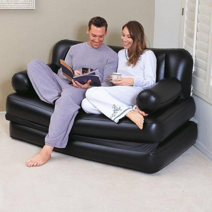 Double 5-In-1 Multifunctional Couch With Ac Air Pump 188x152x64 cm By Bestway - 26-75056 - ZRAFH