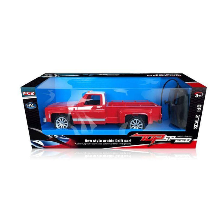 RC Jeep Truck with Charger 1/10 - 46x17x18 cm - 10-3688-97 - ZRAFH