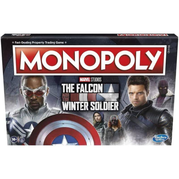 Monopoly: Marvel The Falcon and the Winter Soldier Board Game - 2-6 Players - Ages 14 and Up - ZRAFH