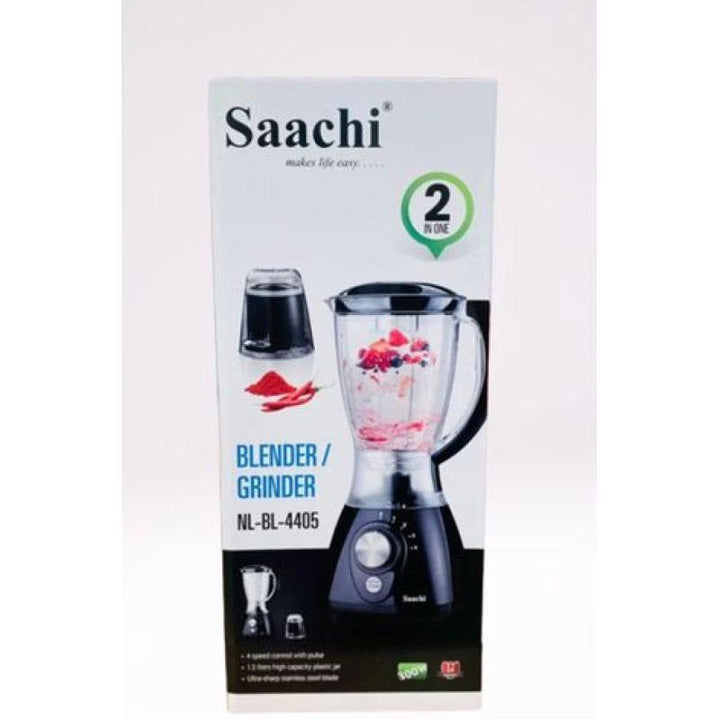 Saachi 2 in 1 Blender 1.5L 300W - NL-BL-4404 - ZRAFH