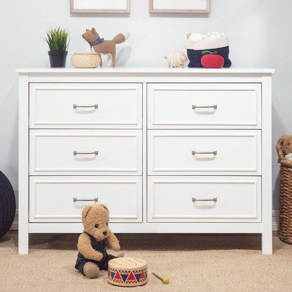 Kids Dresser: 117x49x85 Wood, White by Alhome - Zrafh.com - Your Destination for Baby & Mother Needs in Saudi Arabia