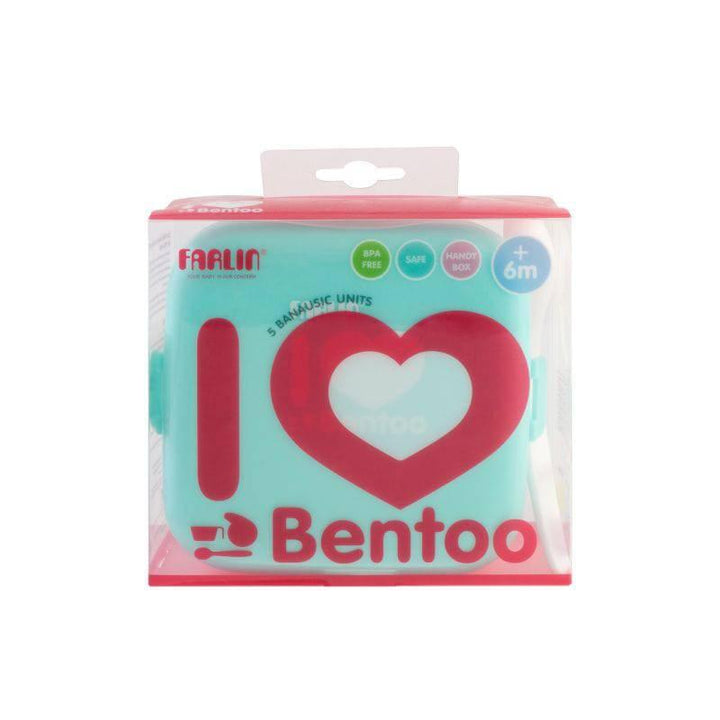 Farlin Bentoo Meal Box For Kids - Blue - ZRAFH