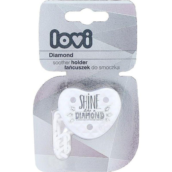 Lovi Soother Holder - Diamond - ZRAFH