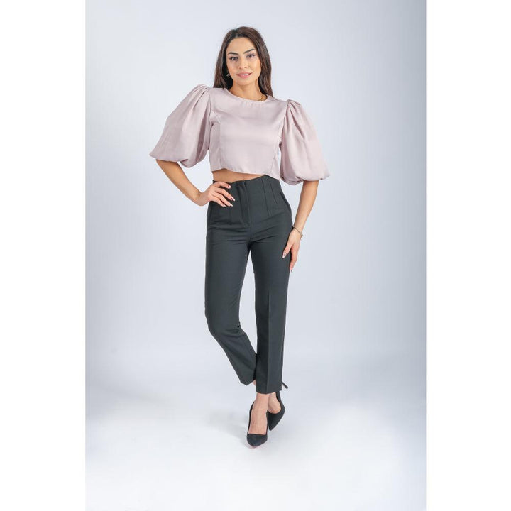 Londonella Women's Classic Wide Leg High-waisted Pants - 100246 - Zrafh.com - Your Destination for Baby & Mother Needs in Saudi Arabia