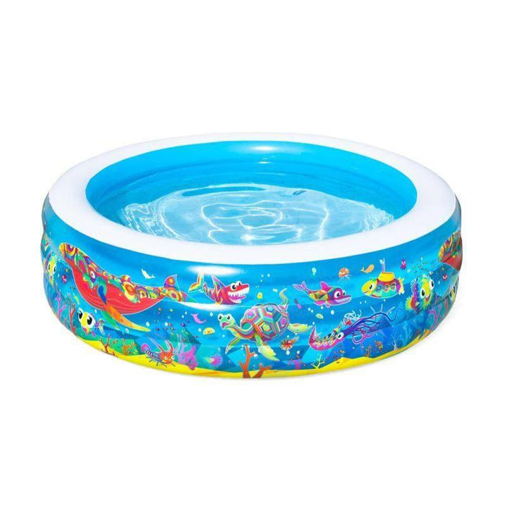 Inflatable Play Pool Circular 3 Layers - 152x51 cm - 26-51121 - ZRAFH