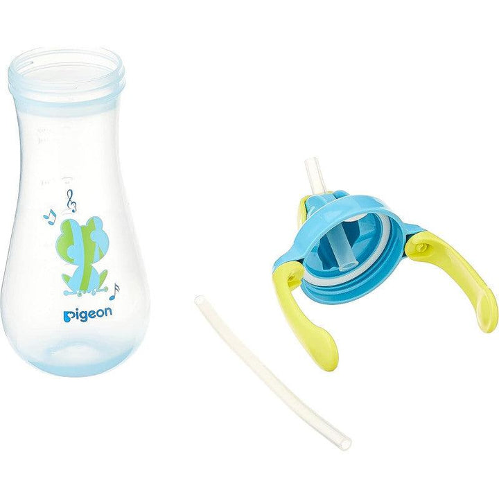 Pigeon Tall Straw Feeding Bottle - 300 ml - Zrafh.com - Your Destination for Baby & Mother Needs in Saudi Arabia